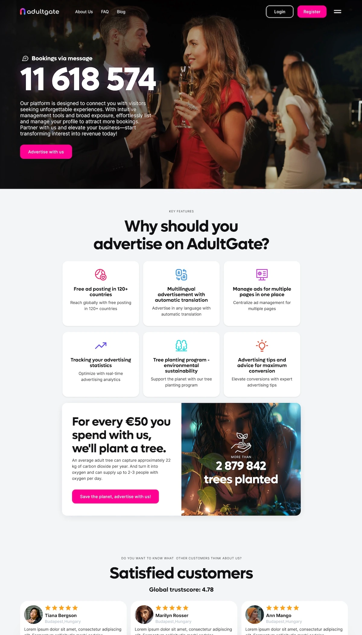 Adult Website Design for Creators, Agencies & Startups